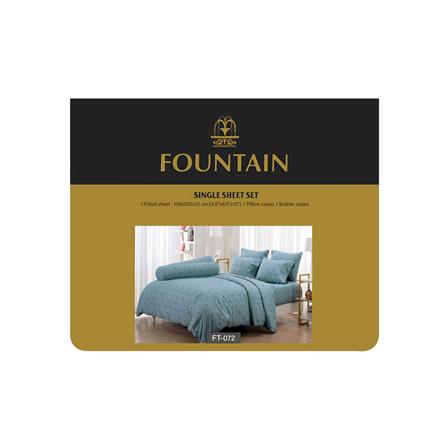 ชุดผ้าปูที่นอน 3.5 ฟุต 3 ชิ้น FOUNTAIN PRINTED 70105-FT072_3