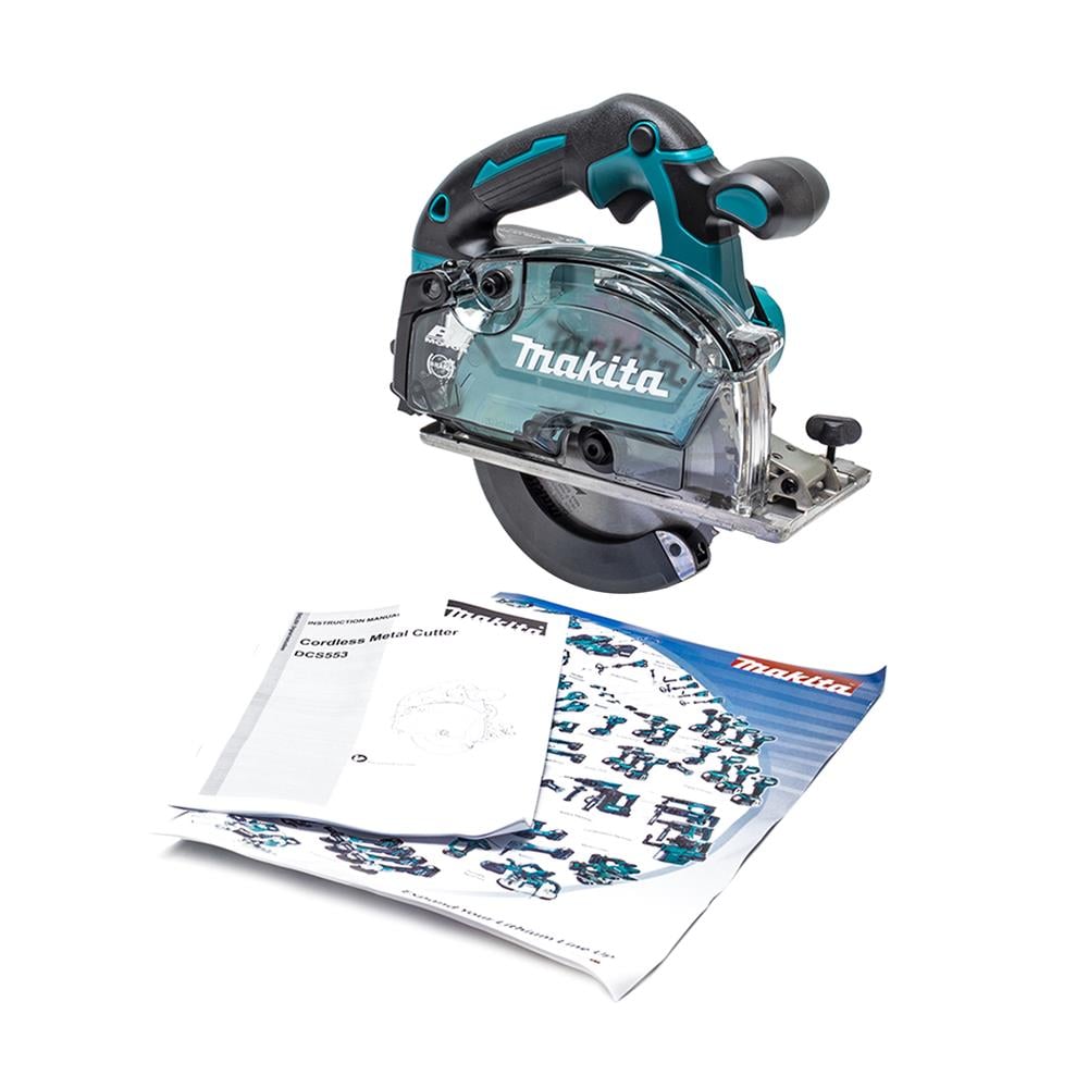 เลื่อยตัดโลหะไร้สาย (เฉพาะตัวเครื่อง) MAKITA DCS553Z 6 นิ้ว 18 โวลต์