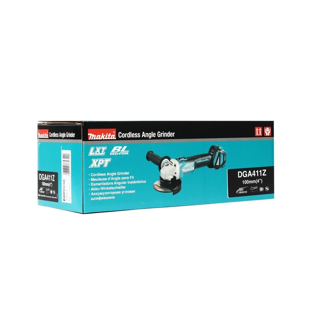 เครื่องเจียร์ไร้สาย (เฉพาะตัวเครื่อง) MAKITA M011-DGA411Z 4 นิ้ว 18 โวลต์