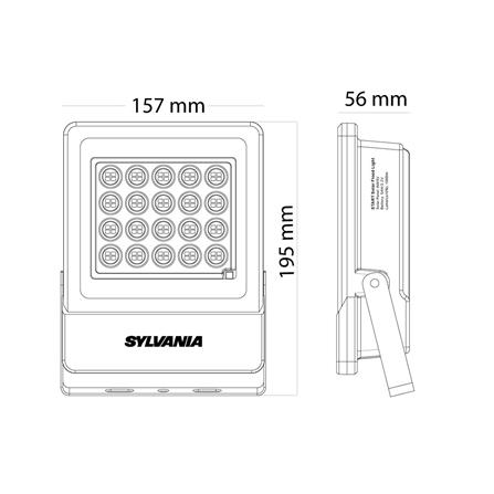 สปอตไลท์ SOLAR SYLVANIA START 8 วัตต์ DAYLIGHT สีเทา_6