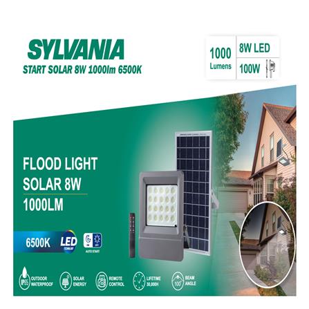 สปอตไลท์ SOLAR SYLVANIA START 8 วัตต์ DAYLIGHT สีเทา_5