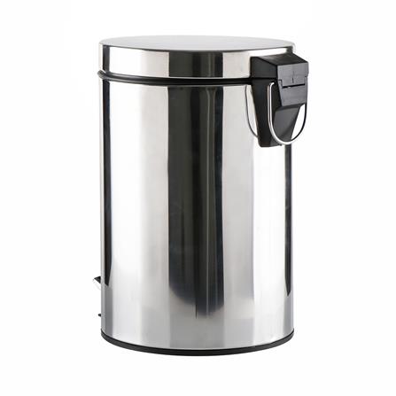 ถังขยะเหยียบกลม ACCO SILVEY 5 ลิตร สีเงิน_3