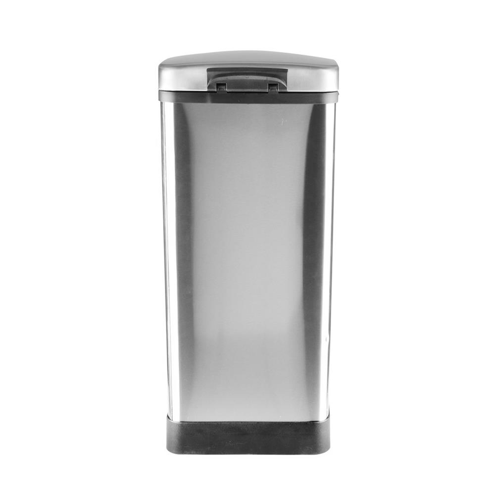 ถังขยะเหยียบทรงสูง ACCO HARDY 40 ลิตร สีเงิน