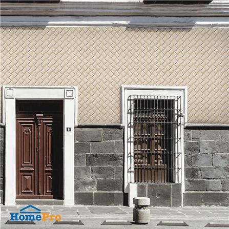 กระเบื้องดินเผา 4x4 นิ้ว KENZAI เคิร์ฟ ไทล์ สีขาว 26P_2