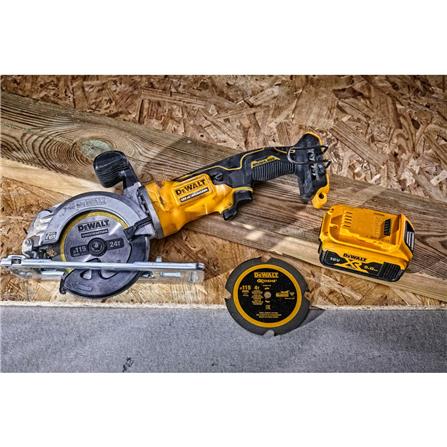 เครื่องเลื่อยวงเดือนไร้สาย (เฉพาะตัวเครื่อง) DEWALT DCS571N-KR 20 โวลต์_5