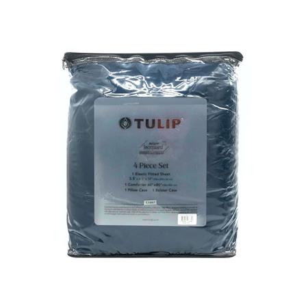 ชุดผ้าปูที่นอน 3.5 ฟุต 4 ชิ้น TULIP MICRO JACQUARD 02185-TJ002_3