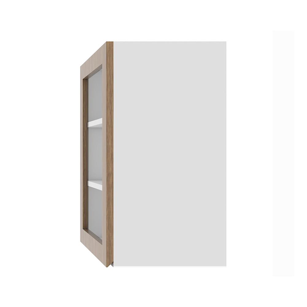 ตู้แขวนเดี่ยวบานกระจกเปิดขวา STARMARK MATTE 40x60 ซม. NOBLE TEAK