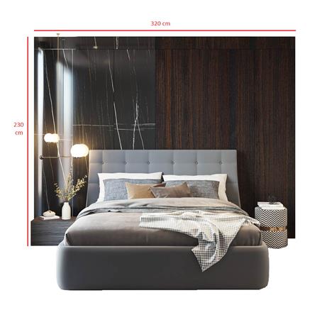 ผนังตกแต่งสำเร็จรูป SB BUILT IN 320 ซม. สี BLACK_2