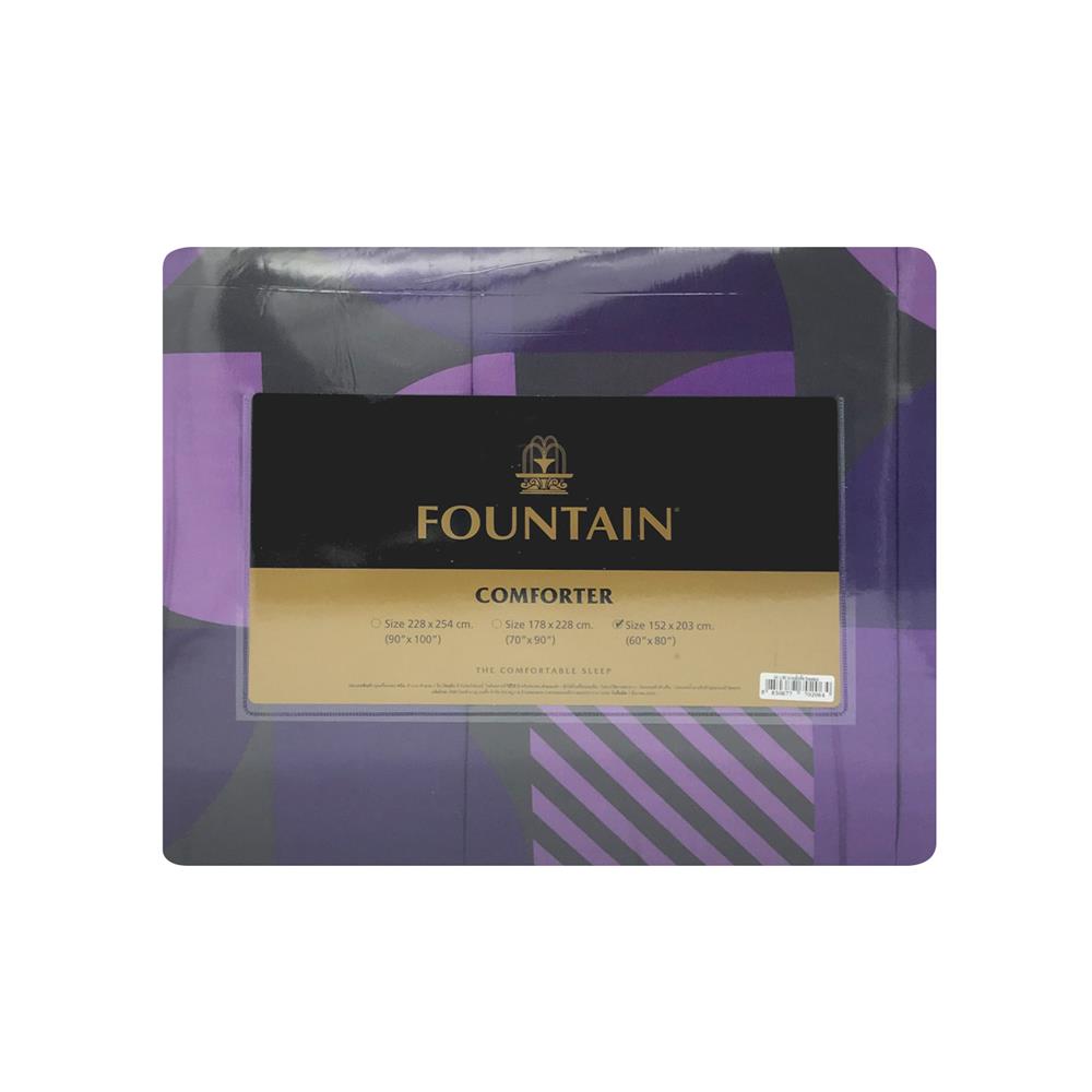 ผ้านวม FOUNTAIN PRINTED 60X80 นิ้ว 70206-FT071