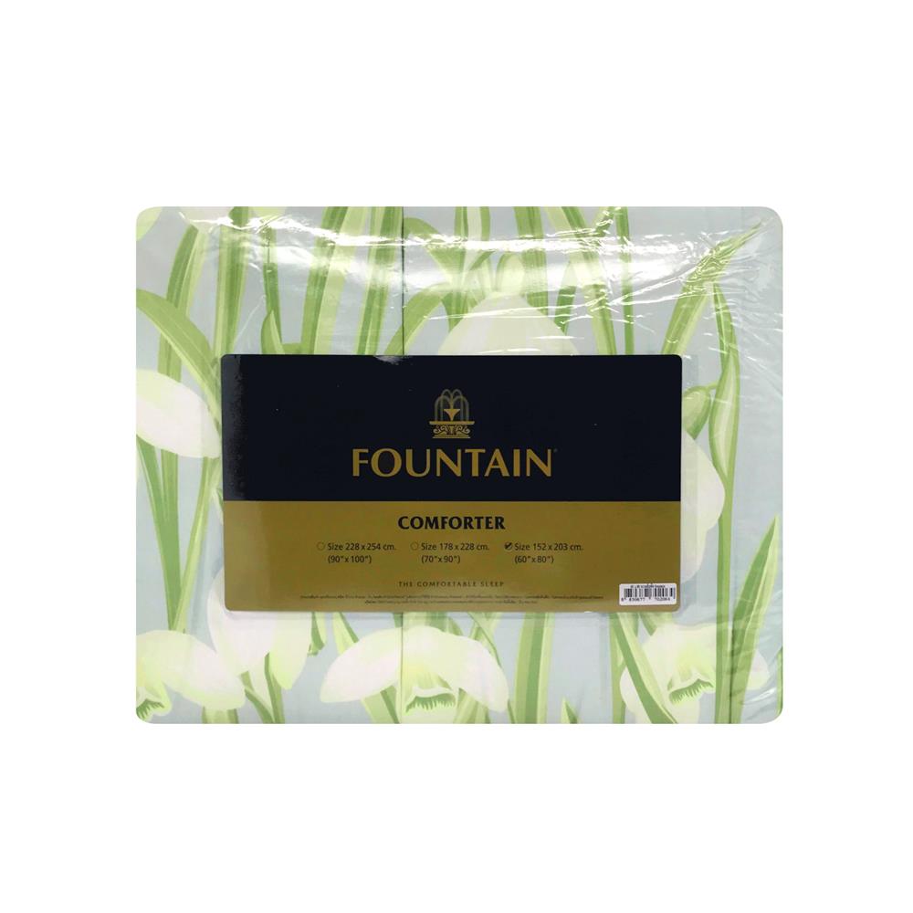 ผ้านวม FOUNTAIN PRINTED 60X80 นิ้ว 70206-FT060