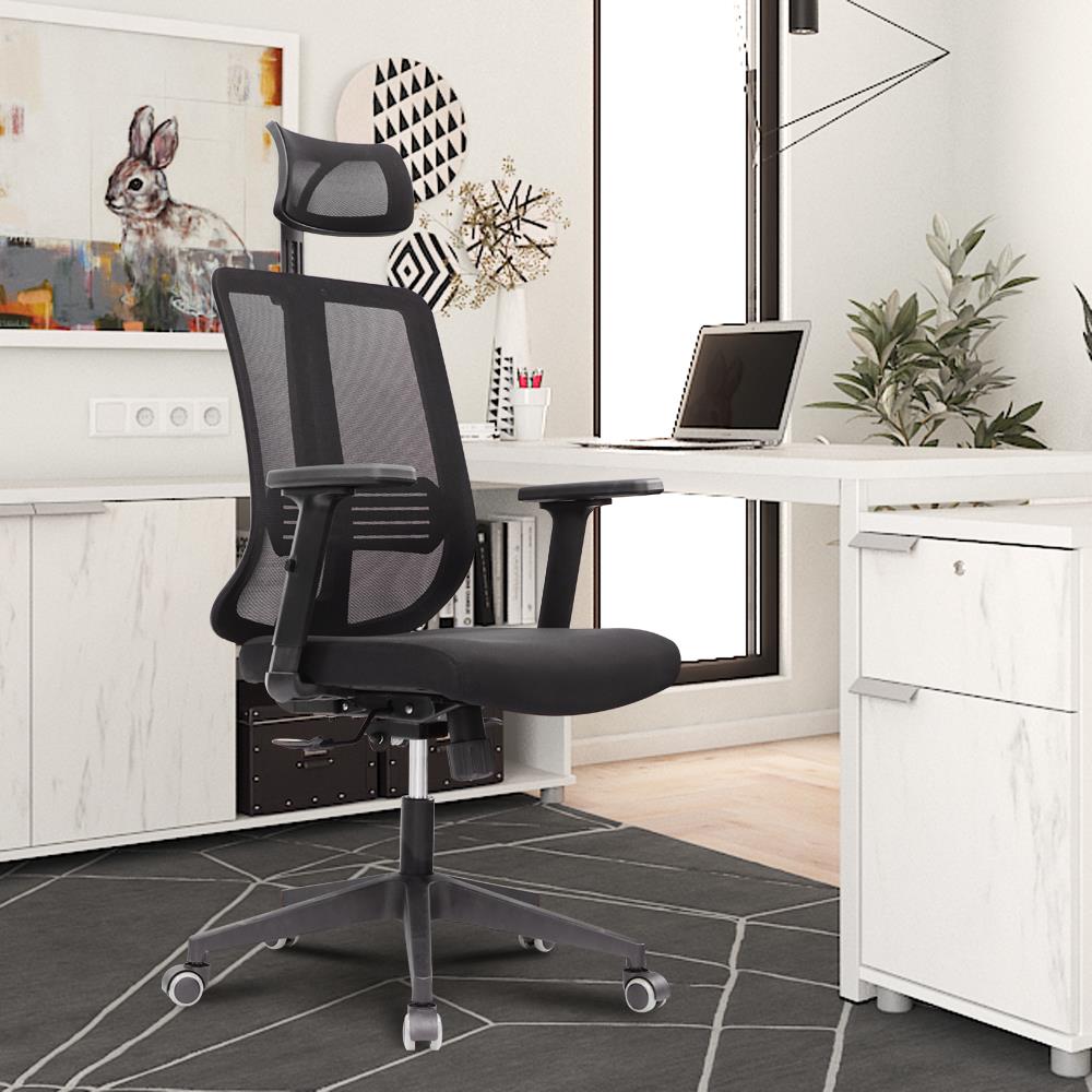 เก้าอี้สำนักงาน PRELUDE PB-172 MOAT สีดำ