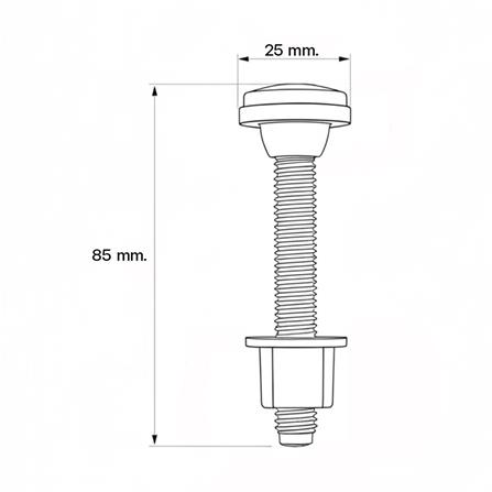 นอตยึดหม้อน้ำ DONMARK ATS-08_2