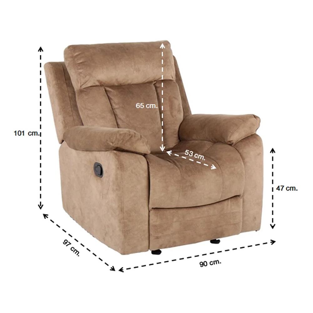 RECLINER SB FURNITURE LEYLA สีน้ำตาล
