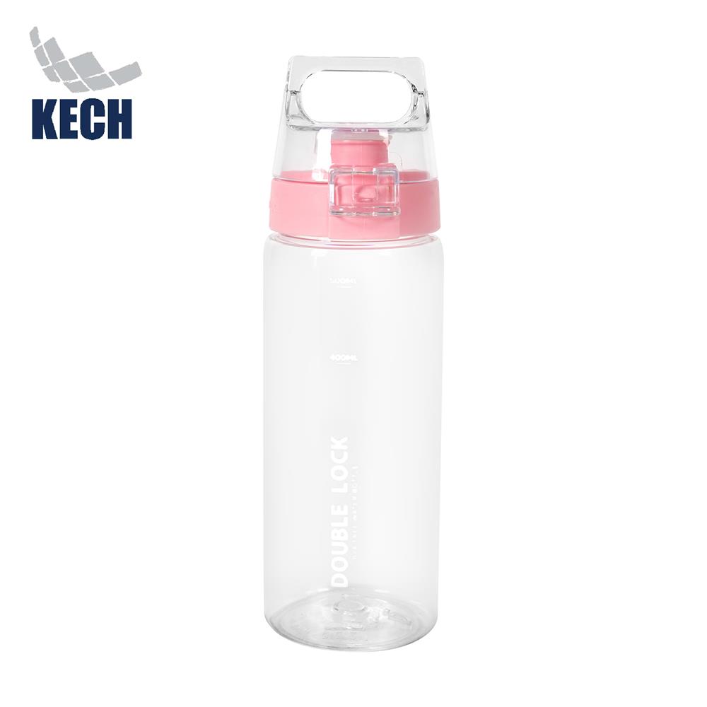 ขวดน้ำพลาสติก PET KECH PASTEL 3521 0.65 ลิตร สีชมพู_0