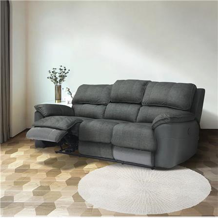RECLINER 3 ที่นั่ง SB FURNITURE MARAGE สีเทา_5
