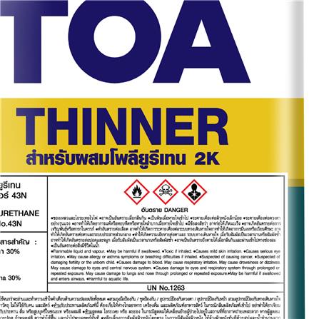 ทินเนอร์ TOA 2K 43N 1 แกลลอน_2