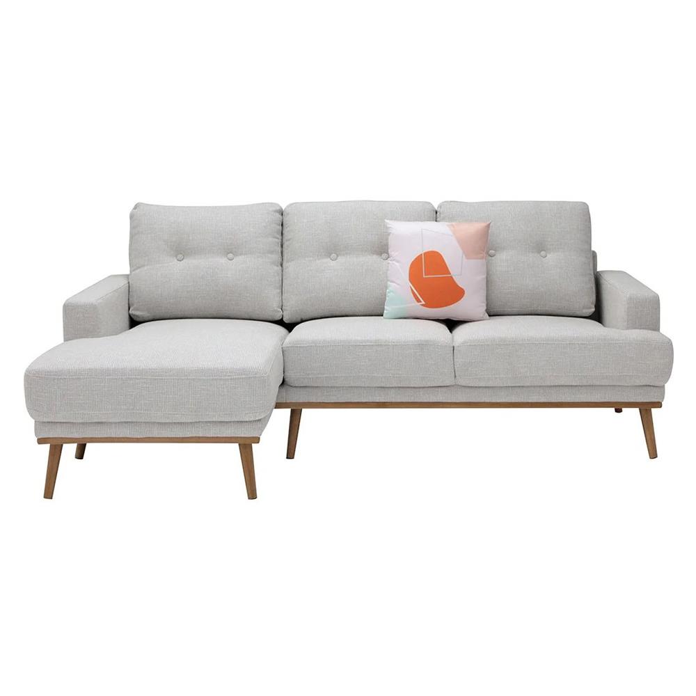 โซฟาเข้ามุมซ้าย SB FURNITURE LUZZY 2 สีครีม