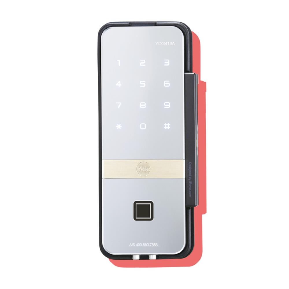 กลอนประตูดิจิตอล YALE YDG413A สีดำ