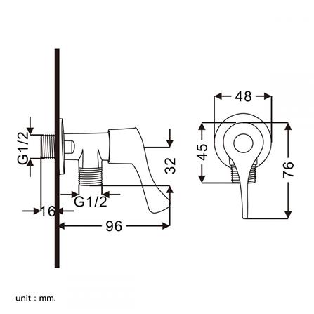 วาล์วฝักบัว 1 ทาง BEN BN 4994-VALVE_3
