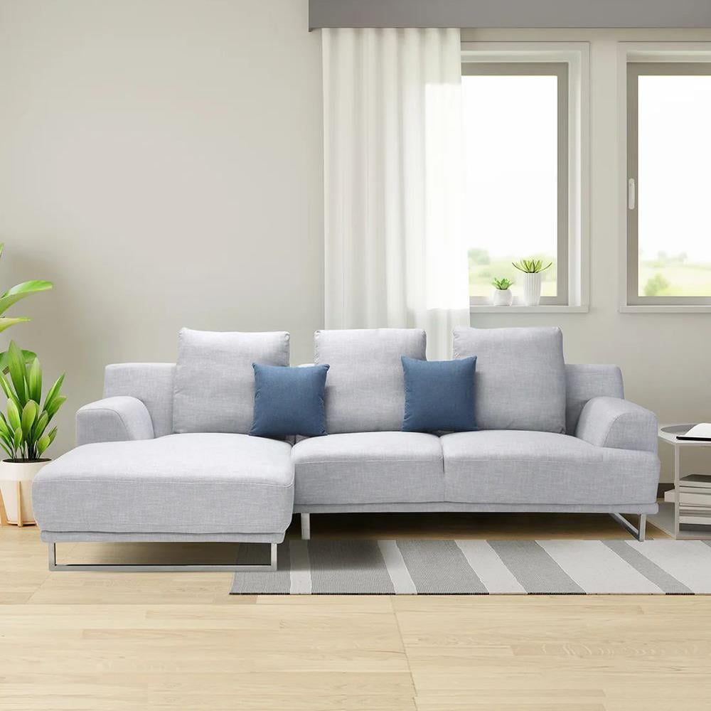 โซฟาเข้ามุมซ้าย SB FURNITURE GIRLY LA1502-13 สีเทา