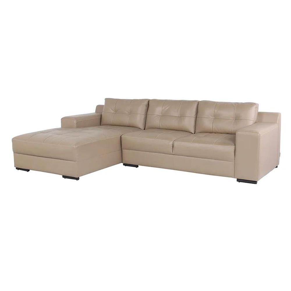 โซฟาเข้ามุมซ้าย SB FURNITURE MOLINE สีน้ำตาลอ่อน
