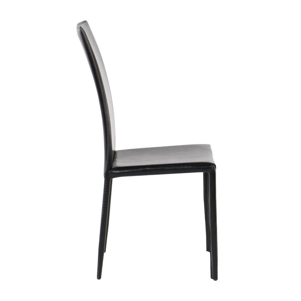 เก้าอี้ทานข้าว SB FURNITURE AUGUST 2 สีดำ