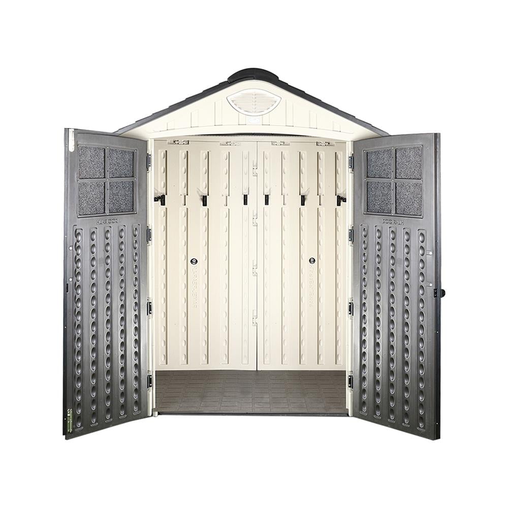 บ้านเก็บของประตูทึบ SPRING EVEREST SOLAR LAMP 197x129 ซม.