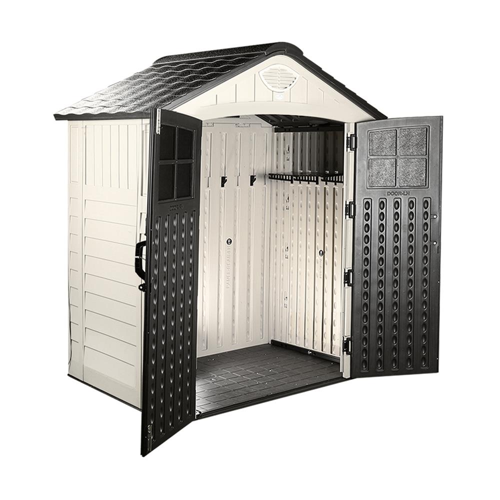 บ้านเก็บของประตูทึบ SPRING EVEREST SOLAR LAMP 197x129 ซม.