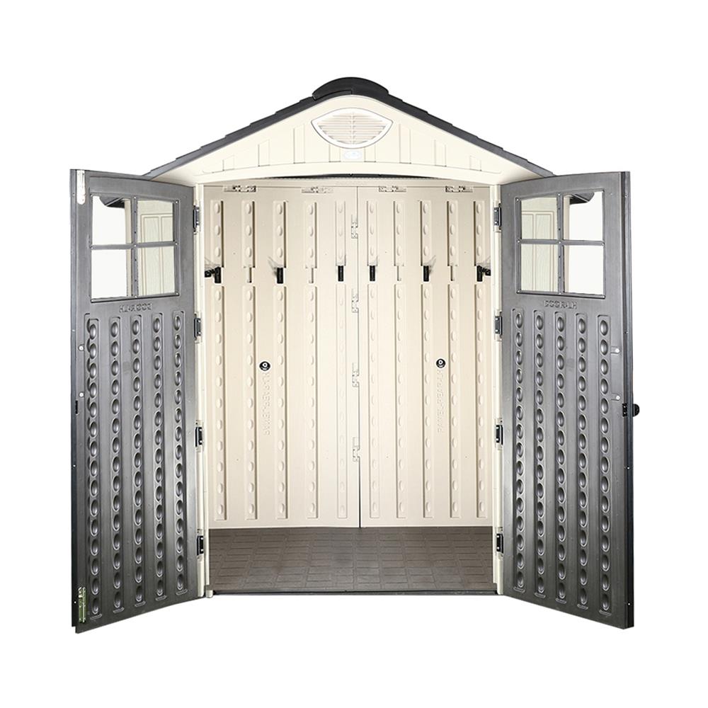 บ้านเก็บของประตูใส SPRING EVEREST SOLAR LAMP 197x129 ซม.