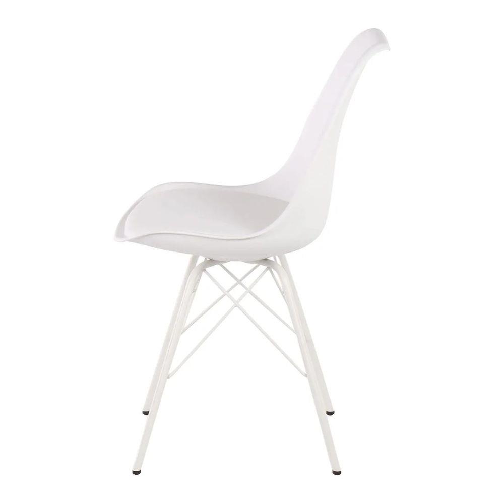 เก้าอี้ทานข้าว SB FURNITURE ASHIRA สีขาว