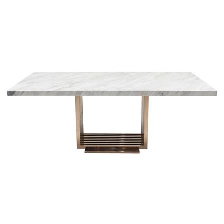 โต๊ะทานข้าว SB FURNITURE CHESTER A200 สีขาว_1