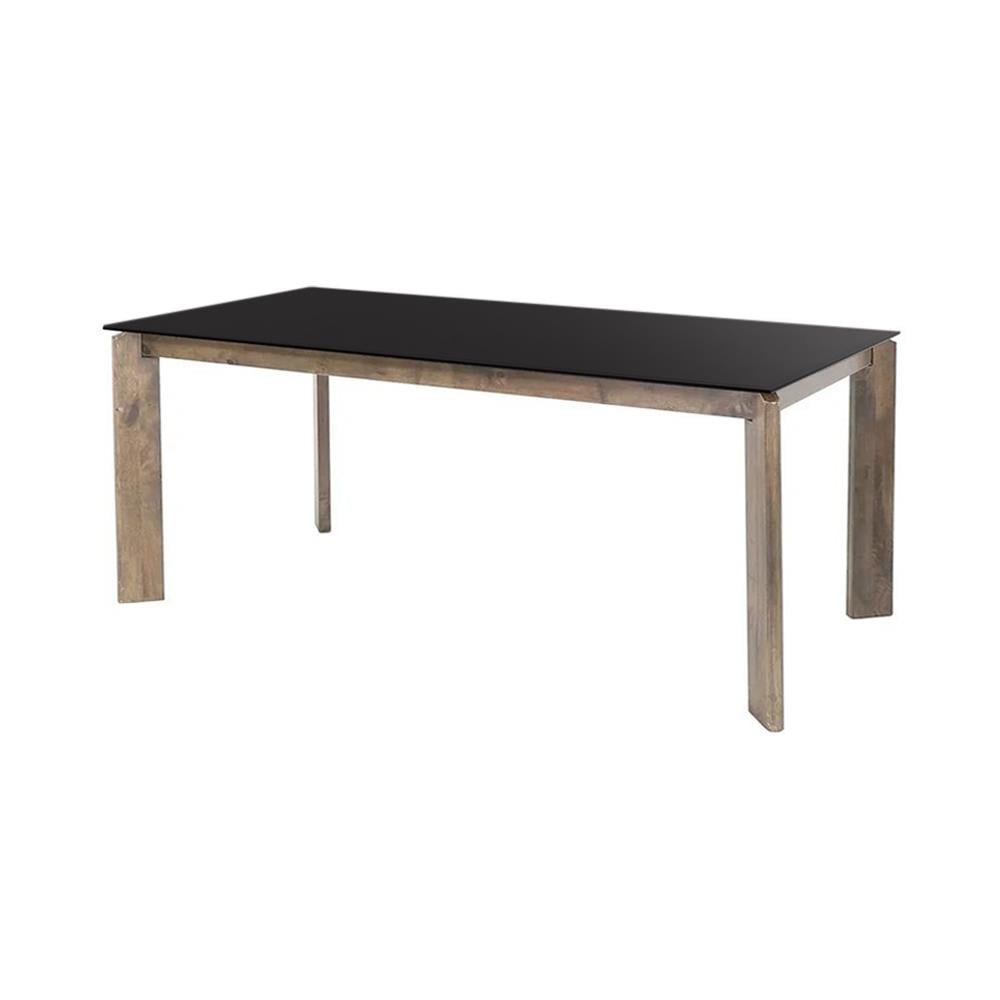 โต๊ะทานข้าว SB FURNITURE ISTAN สีดำ