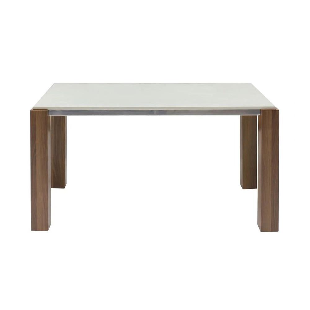โต๊ะทานข้าว SB FURNITURE EDWARD 153 3VENEER 19126062 สีขาว