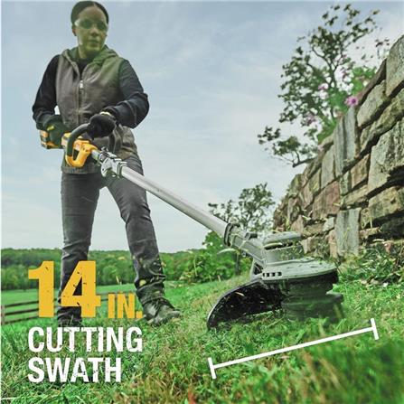 เครื่องเล็มหญ้าไร้สาย (เฉพาะตัวเครื่อง) DEWALT DCST922B 18 โวลต์_5