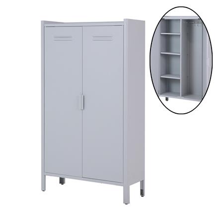 ตู้เก็บของกัลวาไนซ์ SPRING STONEY 160 ซม. สีเทา