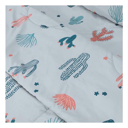 ชุดผ้าปูที่นอน 6 ฟุต 6 ชิ้น ME LIVING CACTUS สีเทา_3