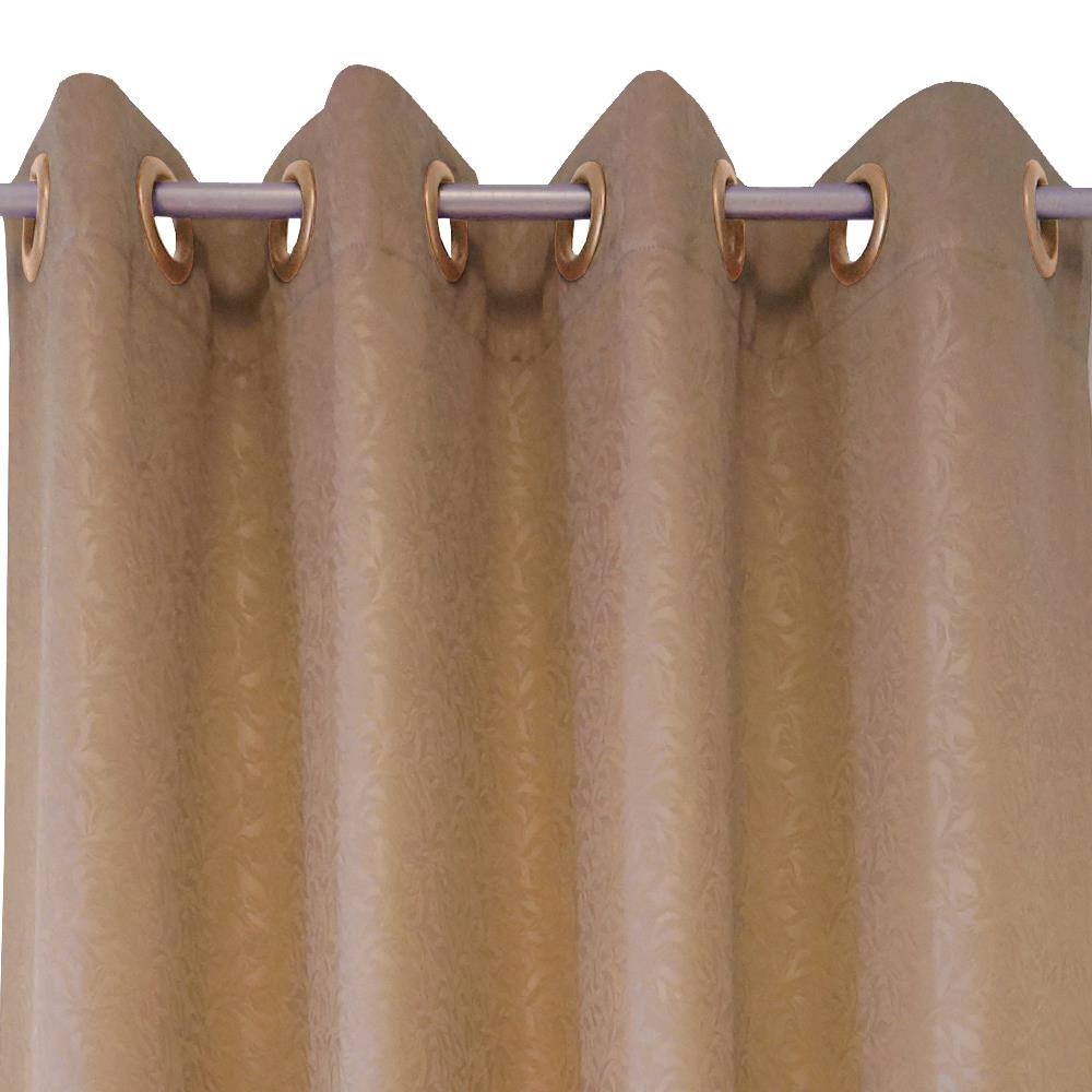 ผ้าม่าน EYELET HOME LIVING STYLE PROTEA UV 140X220 ซม. สีน้ำตาล