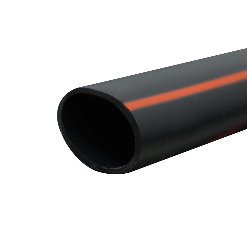 ท่อ HDPE คาดส้ม SPRING PN4 20 มม. x 20 ม.