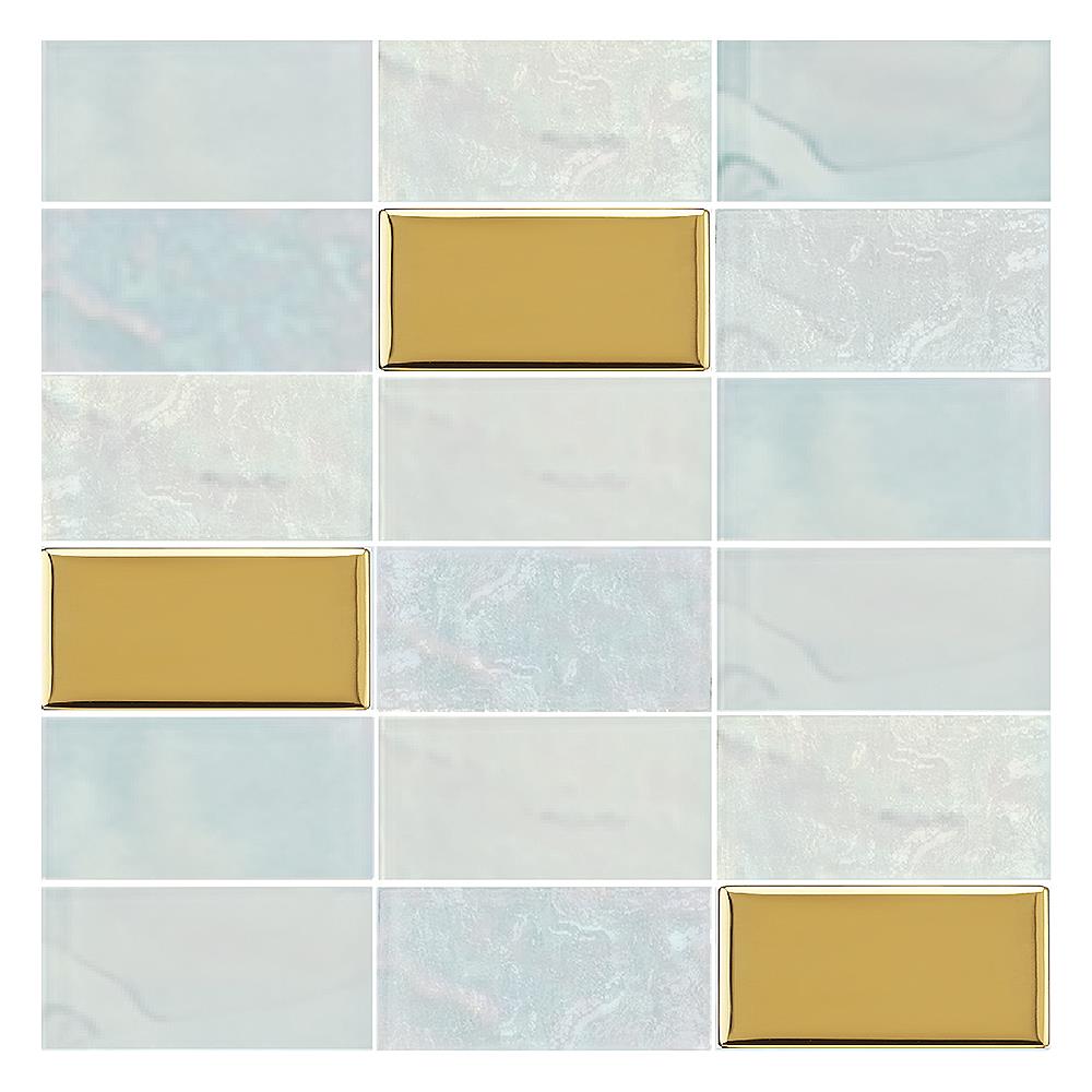 โมเสคแก้ว 30x30 ซม. GLASCERA เพอร์รี่ ไวท์