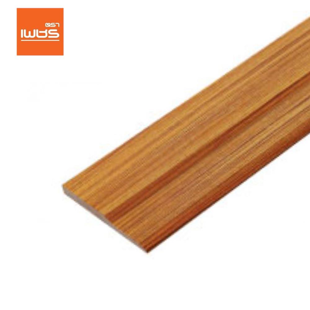 ไม้เชิงชายพลัส ตราเพชร 1.8x23x300 ซม. สีสักเศรษฐี