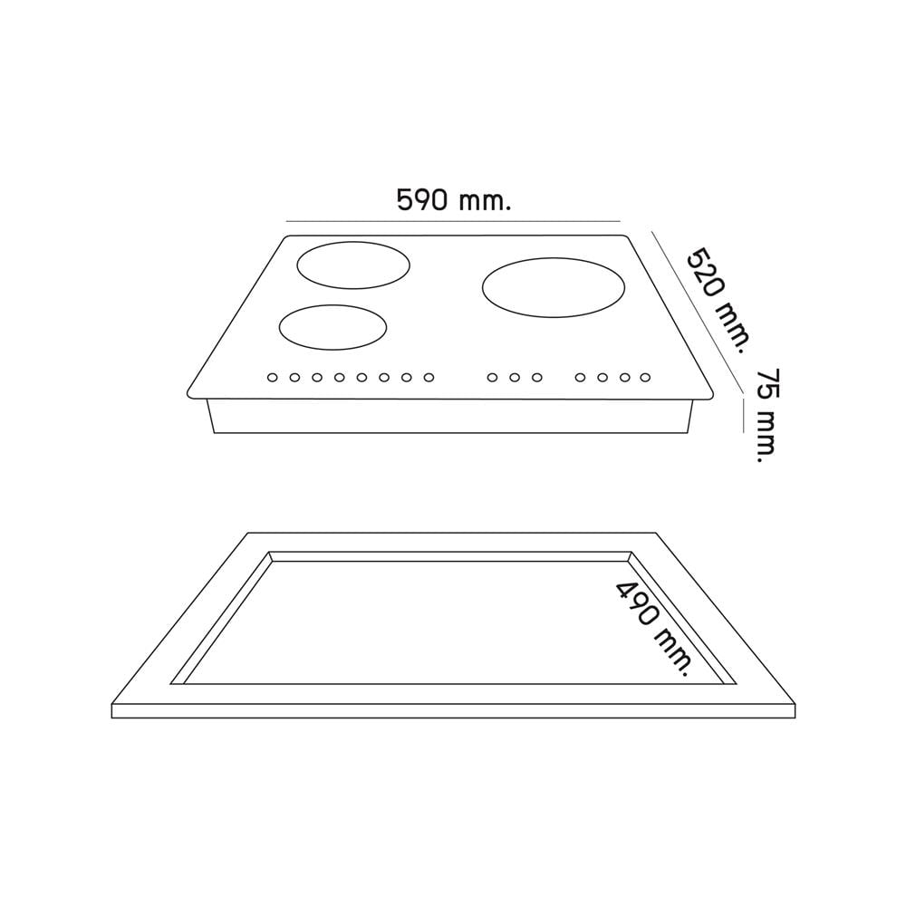 เตาฝัง+เครื่องดูดควัน DYNA HOME DH218VA+DH301A