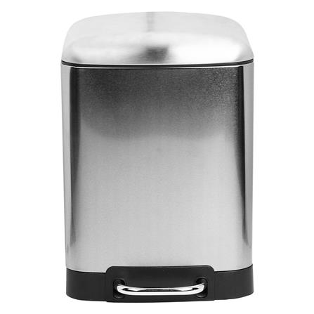 ถังขยะเหยียบเหลี่ยม ACCO GENTLE CLOSE 6 ลิตร สีเงิน_1