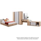 ชุดห้องนอน 6 ฟุต KONCEPT MAVIS 59058602 สีลินด์เบิร์ก/เดนิม