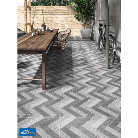 กระเบื้องพื้น 16x16 นิ้ว TARA ดิอาซโซ เทา PM 0.96 ตร.ม._3