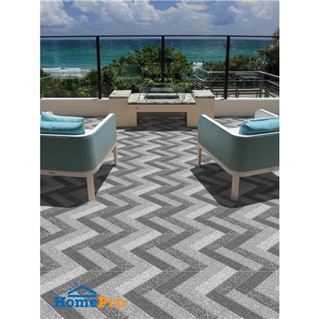 กระเบื้องพื้น 16x16 นิ้ว TARA ดิอาซโซ เทา PM 0.96 ตร.ม._5