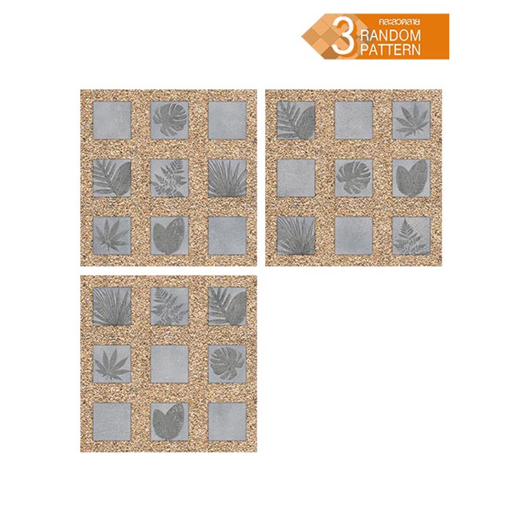 กระเบื้องพื้น 16x16 นิ้ว DURAGRES ซากาด้า เทา A 0.96 ตร.ม.