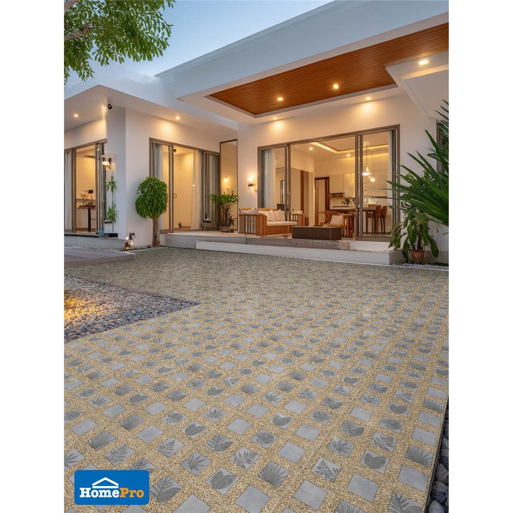 กระเบื้องพื้น 16x16 นิ้ว DURAGRES ซากาด้า เทา A 0.96 ตร.ม.