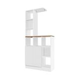 ตู้อเนกประสงค์ SB FURNITURE BURGESS SOLID-L 90 ซม. สีขาว