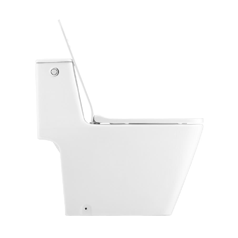 สุขภัณฑ์ 1 ชิ้น COTTO TOUCHLESS C103257 4.5 ลิตร สีขาว