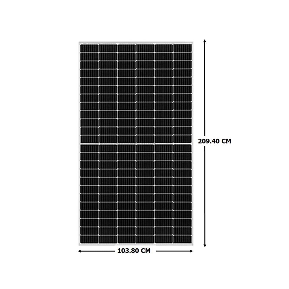 แผงโซลาร์เซลล์ 450 วัตต์ MONO HALF CELL P-TYPE OSDA